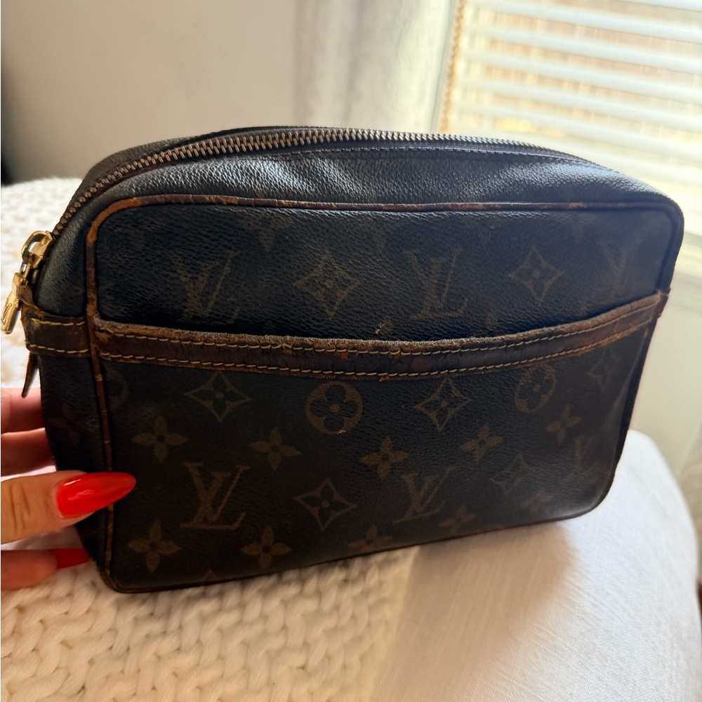 Louis Vuitton Classic Monogram Brown Toiletry Bag